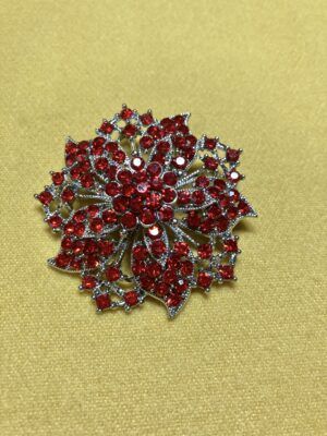 Zapínátko č.11 ke kroji, bižuterie, sklo